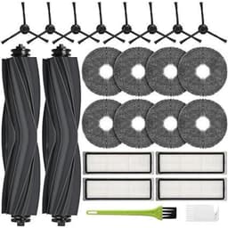 GELLDG 22 Stuks - Stofzuigeraccessoiressets - Onderdelen Set - Geschikt voor Dreame L10 Prime / L10s Plus / L10s Pro Gen 2 / L10s Ultra - 2 Hoofdborstels 8 Reinigingsdoekjes 4 Filters 8 Zijborstels - Kunststof — thumbnail 1