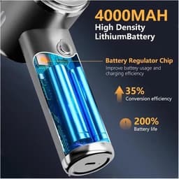 Draagbare Stofzuiger - Kruimelzuiger Auto - Snel Schoonmaken - 4-in-1 Multifunctioneel - 0.5L Capaciteit - Grijs — thumbnail 2