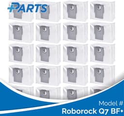 Roborock Q7 BF+ Stofzakken (20 Stuks, Plus.Parts® alternatief voor 8.02.0132) — thumbnail 1