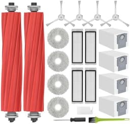 PromoHome Accessoireset geschkt voor Roborock Q Revo robotstofzuiger - Complete Onderdelenverzameling met Filters en Doeken — thumbnail 1