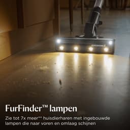 BISSELL PowerClean FurGuard Draadloze Steelstofzuiger - 280W Motor - 50 Min Gebruikstijd - Anti-klit Borstel - 2 in 1 Steel- en Handstofzuiger - Zelfstaand Design - HEPA-filter - LED-koplampen - Stick Vacuum Cleaner - Verwijderbare Batterij - 4093N — thumbnail 3
