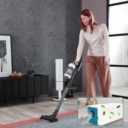 Stofzakken - VCA-ADB95 filterzakken - sterk niet-geweven stofopvang - voor Clean Station stofzuiger - vervangaccessoires - huishoudelijk gebruik - wit - universeel - 12 stuks — thumbnail 2