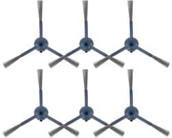 (6 stuks) C20 Omni zijborstels Geschikt voor Eufy C20 Omni Robot Vacuüm, Rand Vegen Borstels, Nylon Hoekborstel, Vervanging Zijborstel Onderdelen Accessoires, Hoekborstel