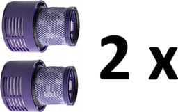 2 x Wasbaar filter vervanging voor de Dyson V10 Cyclone, Dyson V10 Absolute, Dyson V10 Animal stofzuiger. Vervanging voor filter 969082-01 — thumbnail 1