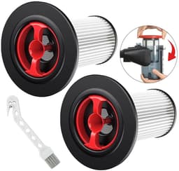Twee stofzuigerfilterpatronen, vervangingsfilters Geschikt voor Bosch Gen2/8-serie/S8-stofzuigers, vervangingsfilterpatronen en filterchips. — thumbnail 1