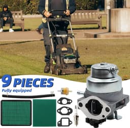 Carburateur 9-in-1 Set met Onderdelen voor Honda GCV160 GCV135 Grasmaaier Motor — thumbnail 3