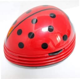 Mini Stofzuiger - Tafel Stofzuiger - Bureau Schoonmaken - Lief Lieveheersbeestje - 5 x 5 x 5 cm - Rood — thumbnail 5