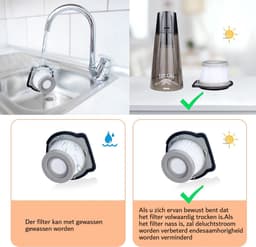Draadloze Handstofzuiger - Oplaadbare Mini-Stofzuiger voor Thuis en Auto -120 Watt- Nat en Droog - Zakloos met LED-licht - Kleine Handstofzuiger voor Dierenharen - Inclusief Reinigingsaccessoires - Autostofzuiger — thumbnail 2