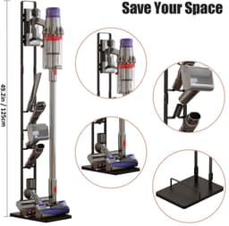 Stabiele Stofzuigerhouder voor Dyson V15 V11 V10 V8 V7 V6 - Metalen Opbergbeugel — thumbnail 5