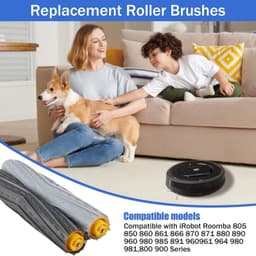 Vervangende Rolborstels voor iRobot Roomba Set van 2 — thumbnail 2