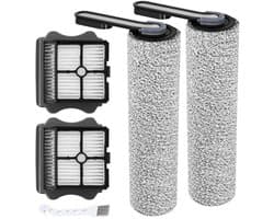 Borstelrol en HEPA-filter - 2+2 - voor Tineco Floor One S5/S5 Pro