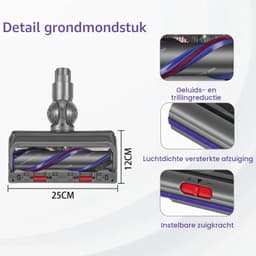 Stofzuigermondstuk - Voor Dyson V7 V8 V10 V11 V15 - ABS-kunststof — thumbnail 5