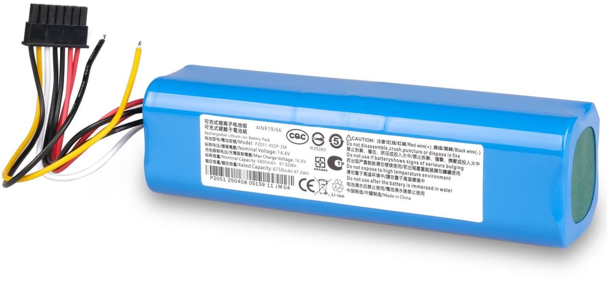 Stofzuigeraccu - 6800 mAh - 14,8 V - Li-ion — afbeelding 1