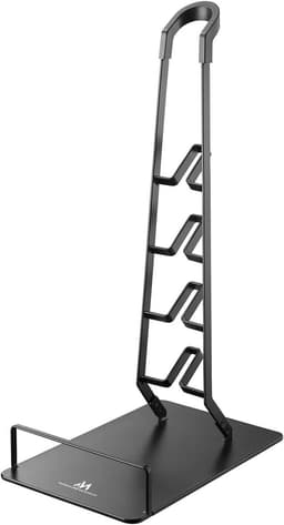 Stofzuiger Houder - Accessoire Stand - Opbergen Thuis - Geen Boren Nodig - 32.5 x 20.3 cm - Zwart — thumbnail 1