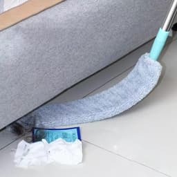 Platte Stofwisser - Uitschuifbare Plumeau - Stof Vrij Maken - Geen Stofverspreiding - 126 cm - Grijs — thumbnail 3