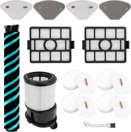 SnelShoppen - 12 Stuks Vervangende Borstelfilter voor Draadloze Stofzuiger Anti-Haar-Wrap Plus - Geschikt voor IP3251EUT, IP3253EUT, IP3225EUT - Hoogw — thumbnail 1