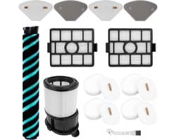 SnelShoppen - 12 Stuks Vervangende Borstelfilter voor Draadloze Stofzuiger Anti-Haar-Wrap Plus - Geschikt voor IP3251EUT, IP3253EUT, IP3225EUT - Hoogw