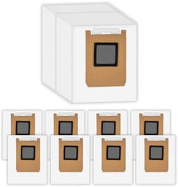 Dailygoods- Stofzuigerzakken 9 Stuks - Vervangend voor Eufy Omni E28/E25/E35/C28 - Hoge Capaciteit - Premium Filtermaterialen - Eenvoudige Installatie - Stofzak — thumbnail 4
