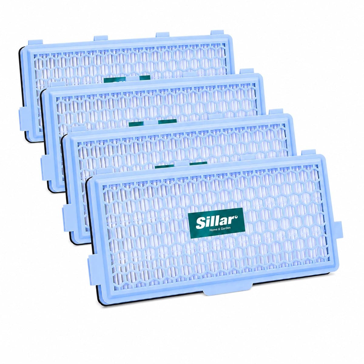 Sillar 4x HEPA Filter voor Miele Complete C2 C3 Compact C1 C2 - Vervanger SF-AH50 SF-AP50 — afbeelding 1