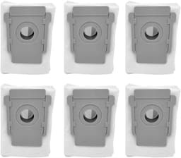 Dailygoods- Stofzuigerzakken 6 Stuks - Compatibel met iRobot Roomba i7/i3/i6+/i8+/S9+ - Automatische Vuilafvoerzakken - Clean Base - Eenvoudige Vervanging — thumbnail 1