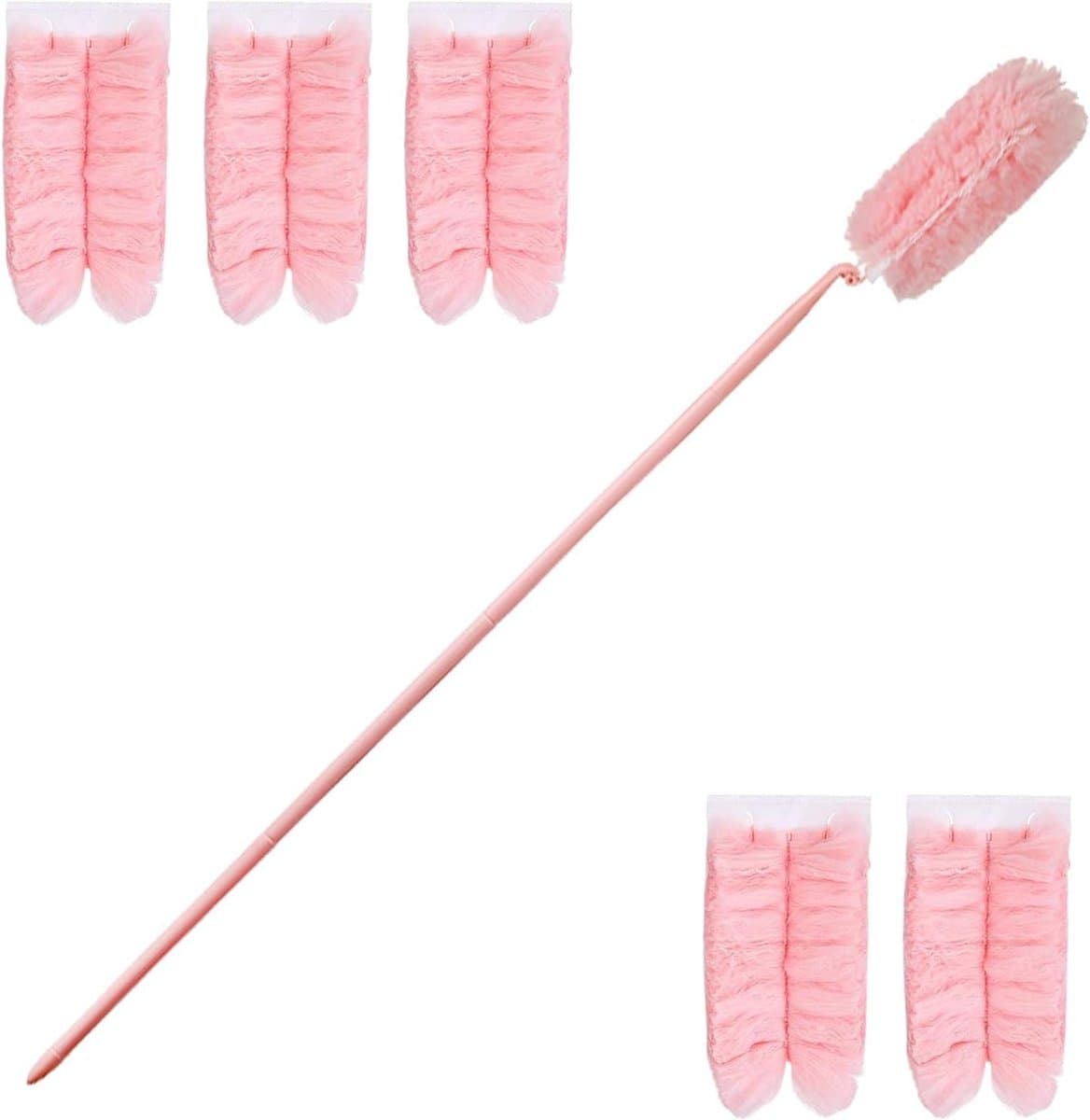 Kleine Stofwisser - Detaillering Stofdoek - Snel Stoffen - Verstelbare Kop - 36-110 cm - Roze — afbeelding 1