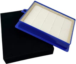 Fixem stofzuiger filter set HEPA H12 LX7 LX8, geschikt voor AEG Electrolux 1184255014 9001677682 - schuimfilter uitblaasfilter EFH12 FC8031 — thumbnail 2