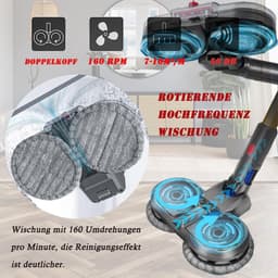 Lexium Dweil - elektrische dweil - electrische dweil - elektrische dweil vloerreiniger - dweilrobot - elektrische mop — thumbnail 2