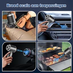 Lexium Kruimeldief snoerloos – Kruimeldief met steel – Nat&Droog – Handstofzuiger – Extreme zuigkracht – Kruimeldief snoerloos – Kruimelzuiger – Jouw ultieme schoonmaakpartner – Kruimelzuiger – Autostofzuiger – Handstofzuiger - Draadloos — thumbnail 3