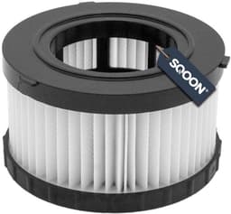SQOON® Cilinderfilter Geschikt voor DeWalt DC515 nat- en droogzuiger – Vervangt DC5151H — thumbnail 1