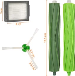 10x Accessoirespakket voor iRobot Roomba j7+/j7/i8+/i8/i7+/i7/i6+/i6/i5+/i5/i4+/i4/i3+/i3/E5/E6/E7 Filters/zijborstels/afzuigrollen — thumbnail 5