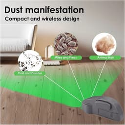 Stofzuiger Stof Display LED Lamp - Handige Accessoire voor Verborgen Stof en Huisdierhaar - Voor Thuis en Dierenwinkel Geschikt voor Dyson — thumbnail 2