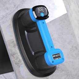 Accu-zuiger voor tegels en glas met LCD-display - 2 motoren en 300 kg zuigkracht — thumbnail 1