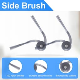 Cosensi - Accessoireset voor robotstofzuiger - Reserveonderdelen - Hoofdborstel - Hepa-filters - Schoonmaakdoeken - Zijborstels - Stofzakken - Schroevendraaier — thumbnail 2