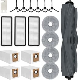 Cosensi - Accessoireset 20 stuks Dreame L20 Ultra - dweilpad stofzak hoofdborstel zijborstels filter reinigingsborstel reserveonderdelen — thumbnail 1