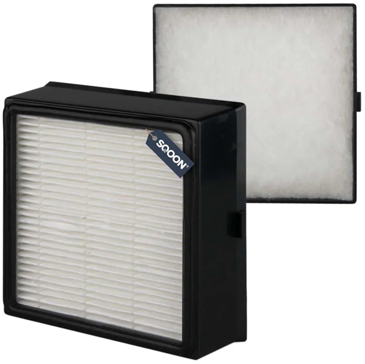 SQOON® HEPA-filter geschikt voor Nilfisk King stofzuiger - Gelijk aan model: 22356800 - Vervangt origineel 22356801 - Voor optimale filtering van fijne stofdeeltjes en allergenen — afbeelding 1