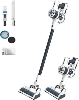 Draadloze 2-in-1 stofzuiger met digitale motor en zelfreinigende elektrische borstel - 200 Watt — thumbnail 1