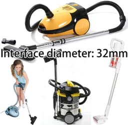 Universele Stofzuigerborstel, 32 mm Stofborstel, Zwart Meubelborstel Voor Stofzuiger, Paardenhaar Borstel Vacuüm Bijlagen Stofborstel, Cleaning Tools Stofborstels Vervanging (3) — thumbnail 4