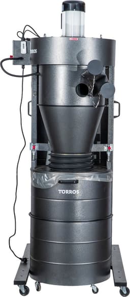 Cycloon stofafzuiginstallatie met autofilter 2850m³/h 3 kW 230V Torros ASC2850M — thumbnail 5