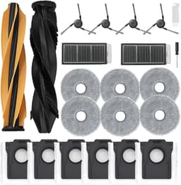 Accessoireset voor robotstofzuiger, compatibel met Dreame X50/L50-serie, met HEPA-filters en wasbare dweilpads — thumbnail 1