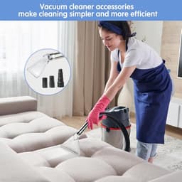 Universele Transparante Extractie Opzetstuk - Voor Shop Vac, Nat/Droog Stofzuiger, Auto & Tapijt — thumbnail 3