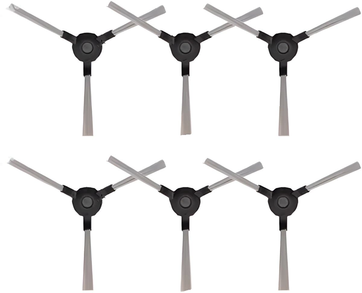 6x Zijborstel Geschikt Voor Blaupunkt Bluebot XEASY / XPOWER+ Robotstofzuiger — afbeelding 1