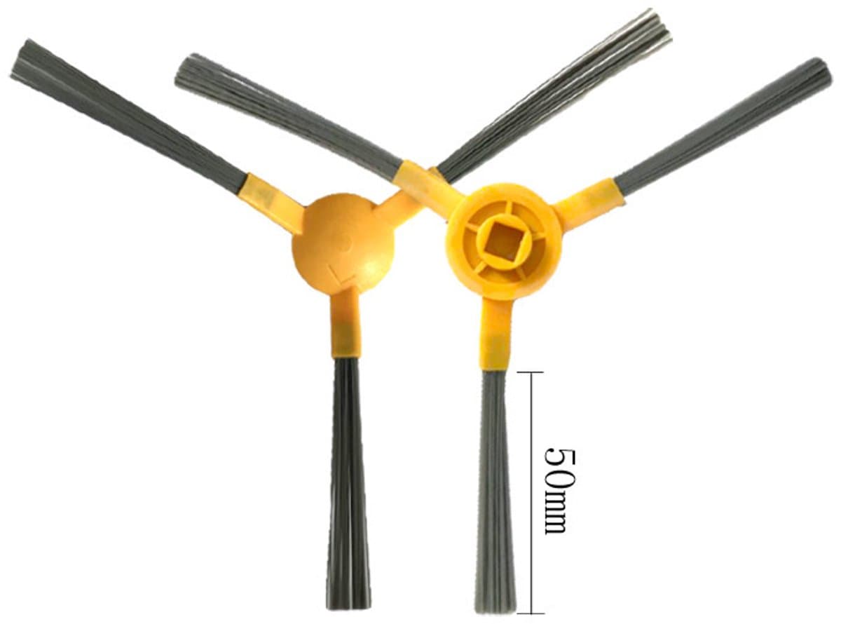 stuks geschikt voor Kabum Smart 500 / 700 Coredy FL022 accessoires zijborstel accessoires reiniging — afbeelding 1