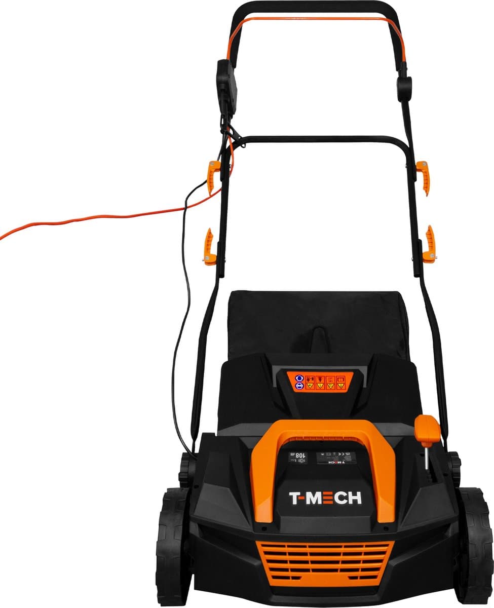 Gazonveger 50 L - Kunstgras Stofzuiger - 12 m Stroomkabel - 1800 W - Borstelmachine Gras 5 hoogte instellingen — afbeelding 1