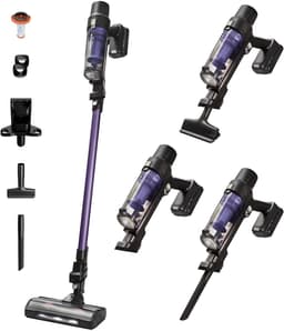 Rowenta X-Pert 7.60 RH6A39 - Steelstofzuiger - Draadloos - Ultralicht 1,2kg - 140W Motor - 45 Min Gebruikstijd - LED Verlichting Zuigmond - Extra Filter - Inclusief Wandlaadstation — thumbnail 1
