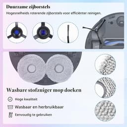 Accessoires geschikt voor Ecovacs Deebot T50 Pro Omni/T50 Omni/T50 Pro Omni Gen2 — thumbnail 2