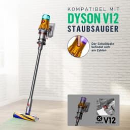 Vervangende Borstel voor Dyson V12 Detect Slim Stofzuiger met HEPA Filter — thumbnail 2