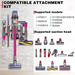 Wandmontage voor Dyson V7 V8 V10 V11 V15 Accessoires — thumbnail 3
