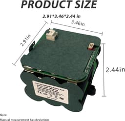 Stofzuigeraccu - 21,6 V - 4000 mAh - Tineco S5 — thumbnail 2
