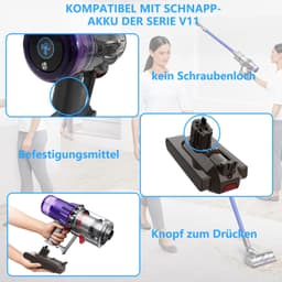 Stofzuigeraccu - 25,2 V - 3900 mAh - Geschikt voor Dyson V11 — thumbnail 2