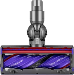 ZENC® Aangedreven Zuigmond Geschikt voor Dyson Steelstofzuiger V15, V11, V10, V8 & V7 - Turbo Borstel - Vloerzuigmond - Stofzuigermondstuk - Opzetstuk - Mondstuk - Stofzuigeraccessoires - Grijs — thumbnail 2
